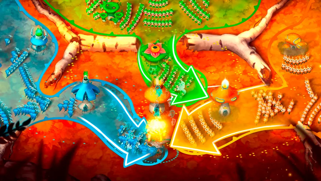 Mushroom Wars 2: RTS Strategy (Мушрум Варс 2)  [МОД Unlimited Money] Screenshot 5