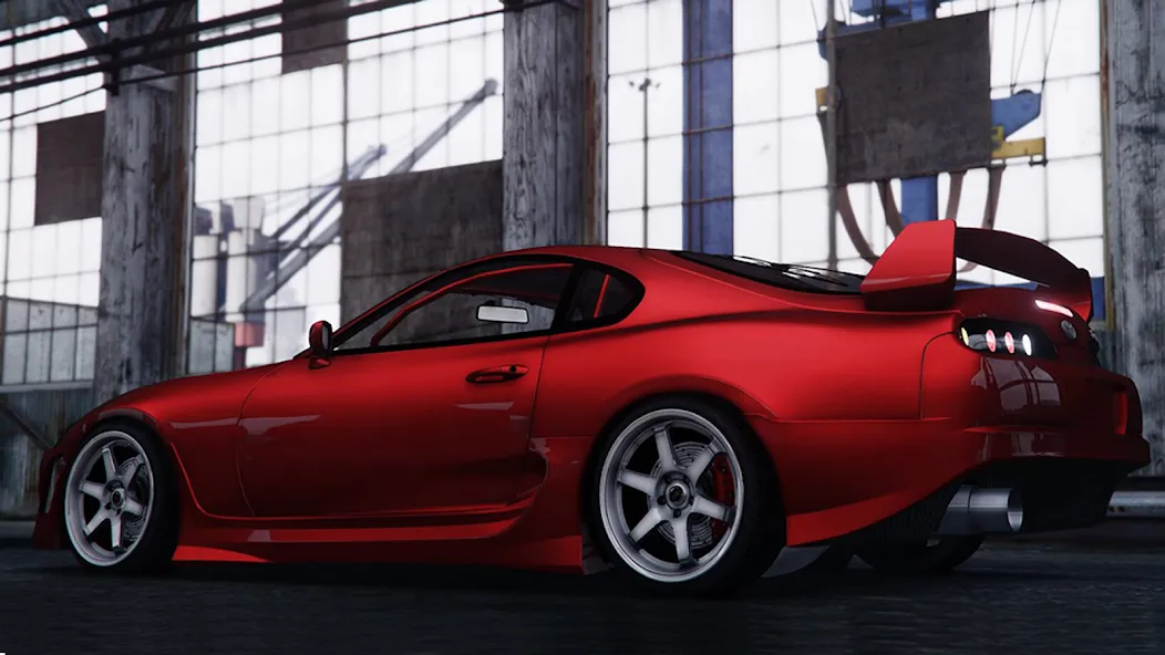Tokyo Supra Drift Simulator  [МОД Меню] Screenshot 4