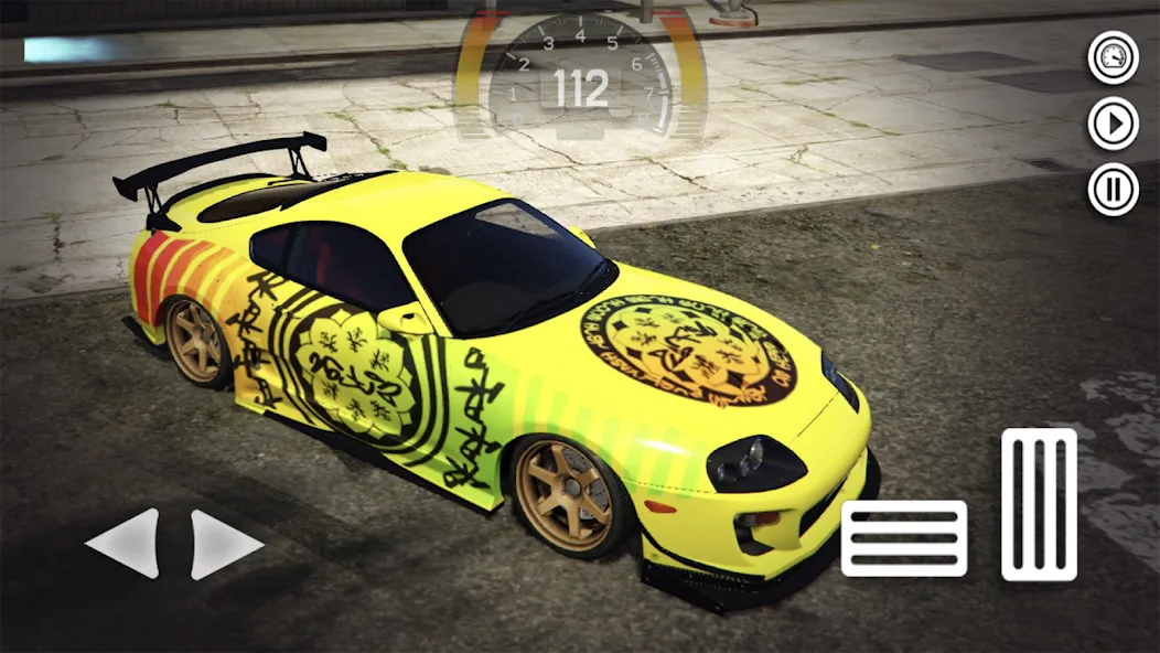 Tokyo Supra Drift Simulator  [МОД Меню] Screenshot 5
