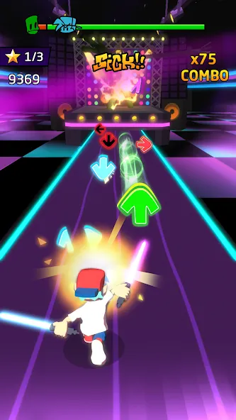 Blade Night : Rhythm Saber (Блейд Найт)  [МОД Mega Pack] Screenshot 3