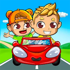 Скачать взлом Vlad and Niki: Car Games [МОД Много денег] на Андроид