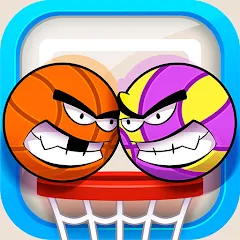 Скачать взлом Your Balls: Basketball Game (Йоур Баллс)  [МОД Много денег] на Андроид