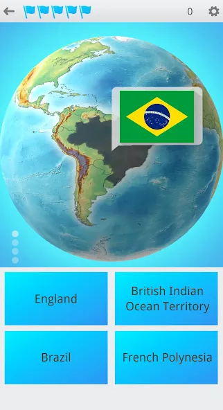 Flags On the Globe  [МОД Unlimited Money] Screenshot 1