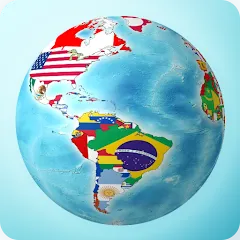 Скачать взлом Flags On the Globe [МОД Unlimited Money] на Андроид
