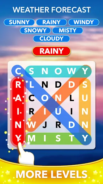 Word Heaps Search - Word Games (Ворд Хипс Срч)  [МОД Меню] Screenshot 5