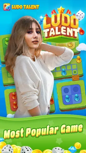 Ludo Talent - Game & Chatroom (Лудо Талент)  [МОД Много монет] Screenshot 1