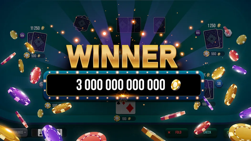 Poker Tour: Texas Holdem World (Покер Тур)  [МОД Unlocked] Screenshot 5