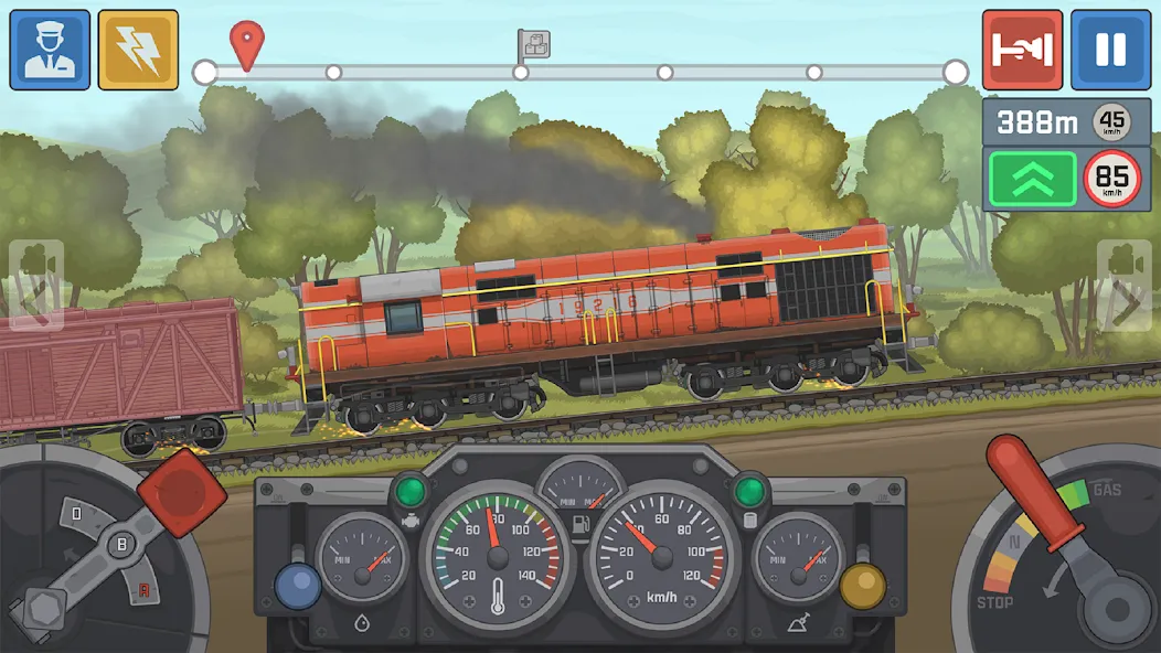 Train Simulator: Railroad Game (Трейн Симулятор)  [МОД Бесконечные монеты] Screenshot 2