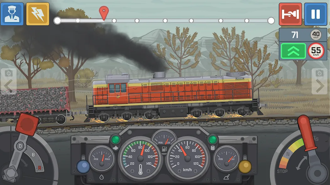 Train Simulator: Railroad Game (Трейн Симулятор)  [МОД Бесконечные монеты] Screenshot 3