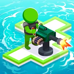 Скачать взлом War of Rafts: Crazy Sea Battle (Война плотов) [МОД Mega Pack] на Андроид