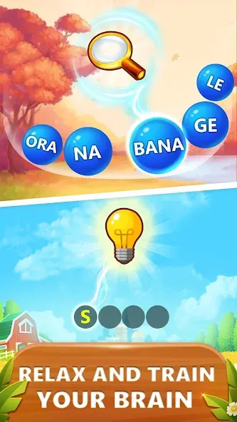 Word Bubble Puzzle - Word Game  [МОД Много денег] Screenshot 4