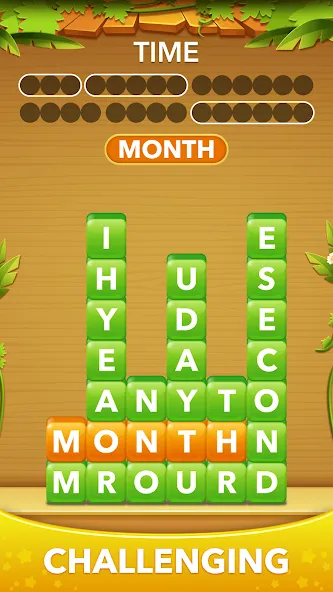 Word Heaps -Connect Stack Word  [МОД Все открыто] Screenshot 5